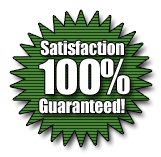 100% satisfaction guarantee